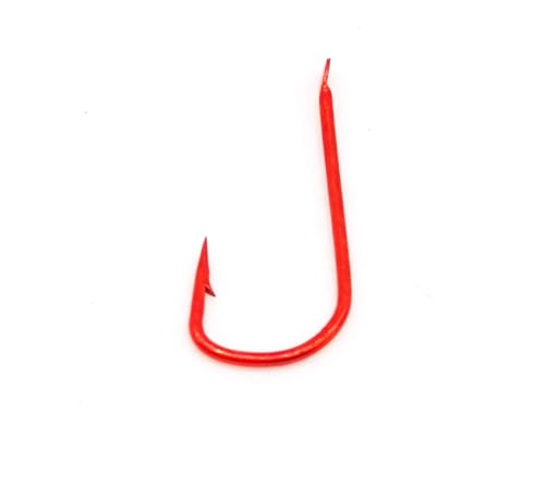 KTGCOZS Pack of 1000 High Carbon Hook 1# 2# 3# 4# 5# Sleeve Fish Hook Carp Hooks Fly Hooks Sea Fishing Hook Jigs for Fishing (4# 1000pcs)