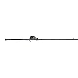 Abu Garcia Zata Baitcast Low Profile Reel and Fishing Rod Combo, 7' - Medium Heavy - 1pc , Green