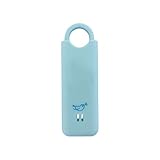 She’s Birdie–The Original Personal Safety Alarm for Women by Women–Loud Siren, Strobe Light and Key Chain in a Variety of Colors (Aqua)