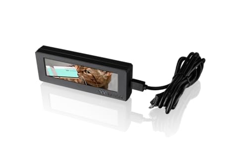 Thermaltake Tower 300/600 Series LCD Panel Kit; 3.9" LCD Display; Supported by Tt RGB Plus 2.0 Software; AC-073-OO1NAN-A1; 3 Year Warranty