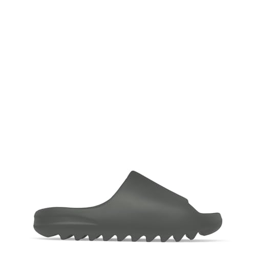 Yeezy Mens Sliders Pool Shoes, Dark Onyx, 8.5