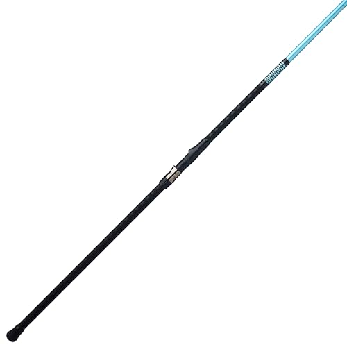 Ugly Stik 12' Carbon Surf Casting Rod, 2 Piece Fishing Rod, Heavy Rod Power, 20-40 lb Line Rating, Lure Rating 4-10 oz