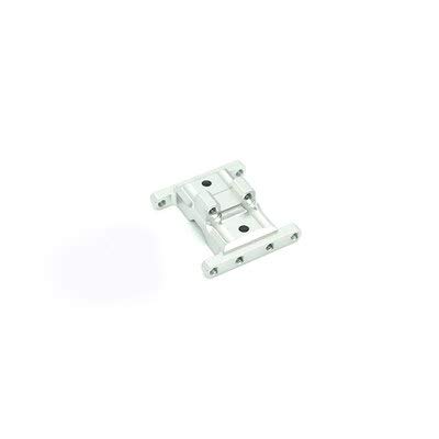 Replacement Part For 1:35 Rc Model Car Orlandoo Hunter A01 A02 A03 Gearbox Base Op Metal Cnc Upgrade Parts - (Color: Silver)