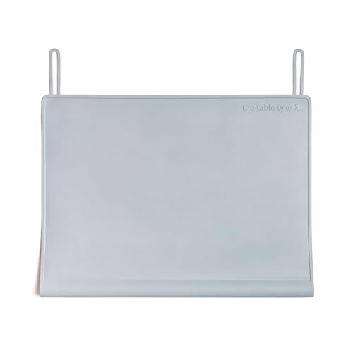The Table Tyke "XL" Large Silicone Mat, Silicone Placemat, Kitchen Counter Mat | Dishwasher Safe Craft Mat | Silicone Painting Mat | Large Silicone Mats for Kitchen Counter