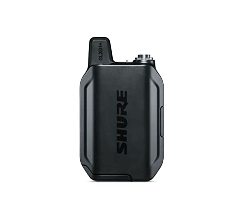 Shure GLXD1+ Bodypack Transmitter - for use with GLX-D+ Dual Band Digital Wireless Microphone Systems, Receiver Sold Separately (GLXD1+=-Z3)