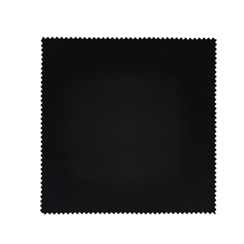 iNee Embroidery Fabric Squares Cotton, 10 Squares of 10 x 10-inch, Black