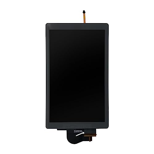 Partsatoz LCD Screen Display with Front Outer Lens Touch Glass Digitizer Panel Assembly Replacement for Nintendo Switch NS Lite Console (Not for Switch Nor Switch OLED) - Black