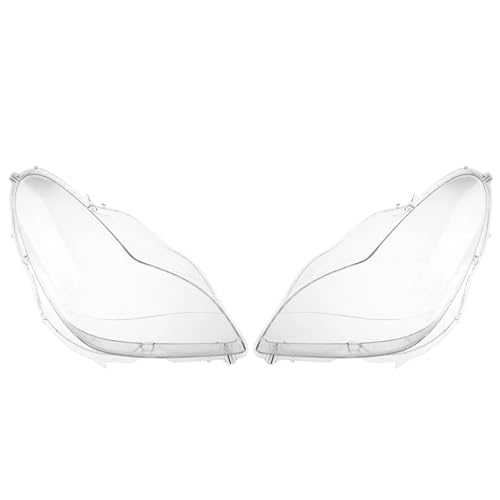 USZFC Headlight Covers Compatible with Mercedes-Benz CLS W219 2006-2011, Glass Lens Cover, Polycarbonate Lens Protectors-UV Resistant, Anti-Yellowing, Watertight, Direct OEM Fit No Drilling Required(L