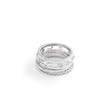 Coach Women's Signature C Open Ring Set