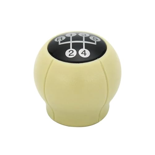 Car Gear Knob Shifter for Opel for Astra F G for Sintra for Tigra for Corsa for Zafira for Vectra B 5speed Manual Gear Shift Knob Gear Shifter Knobs(Beige B)