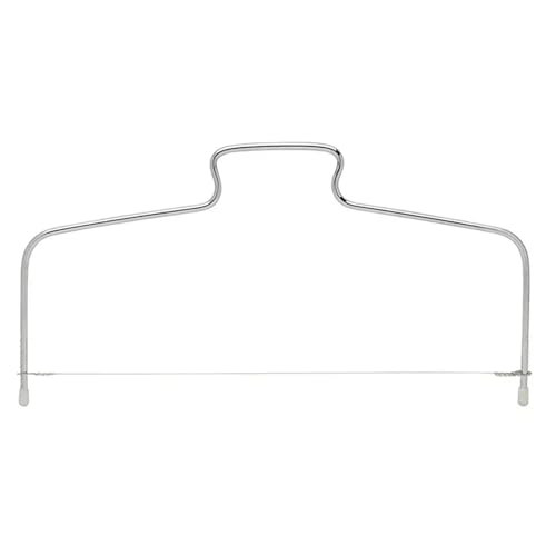 DJJSDMY Cake Divider 1PC Double Line Cake Cut Slicer Adjustable Stainless Steel Wire Cake Slicer Bread Divider(Single Line)