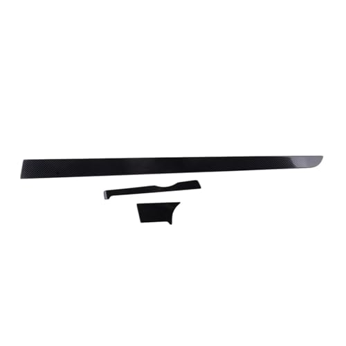 3Pcs/Set LHD Car Center Console Dashboard Trim Cover Strip Fit for Mercedes Benz E Class Coupe W207 C207 2009-2013 Black New