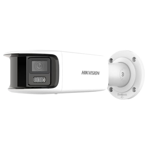 Hikvision IP Camera Panoramic Compatible DS-2CD2T87G2P-LSU/SL 8MP Color-Vu Fixed Bullet Network Camera,24/7 Colorful Imaging,Two-Way Audio,4K PoE International Version