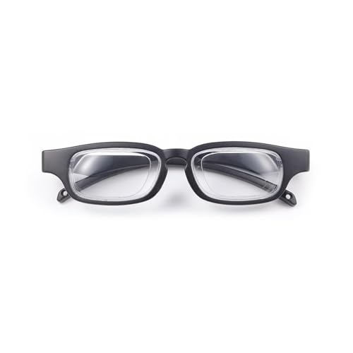 AOVSEN Adjustable Glasses Dial Vision Adjustable Focus Reading Glasses Blue Light Blocking Zoom Eyeglasses for Men and Women