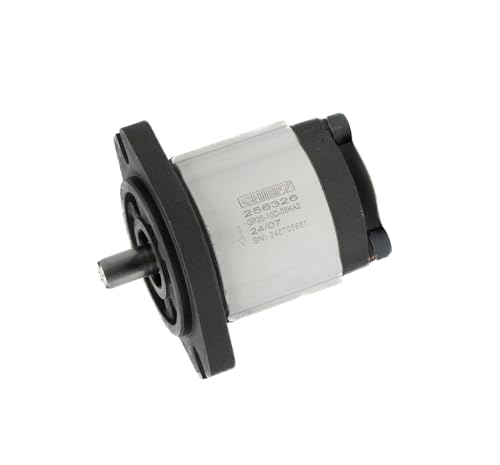 Chief Group 2 Gear Pump (2PG) - 16.0 CC, 5/8" Key Shaft, SAE-A 2B Mount, SAE-12/10 Ports, CW Rotation