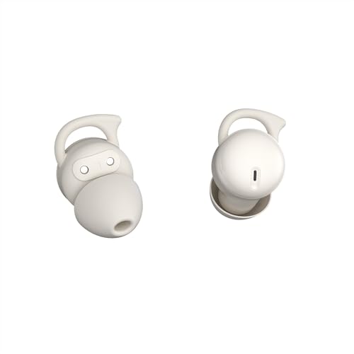 Piegricdiat Invisible Sleep Headphones, Sleep Earbuds for Side Sleepers, Mini Noise Blocking Sleepbuds, Bluetooth 5.3 Wireless Earbuds for Sleeping, Working, White