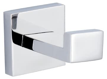 Vidric Stainless Steel 304 Bathroom Accessories Set Single Towel Bar Robe Hook Toilet Holder Towel Ring Polished - ( Color: Robe Hook)