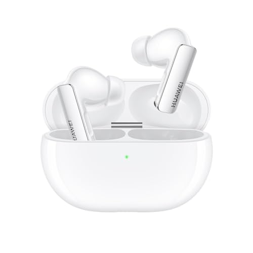 HUAWEI FreeBuds Pro 3 – Dual Speaker Premium Sound, Noise Cancellation for Calls - Up to 31-Hour Battery Life with Charging Case - Bluetooth Earbuds – Ceramic White