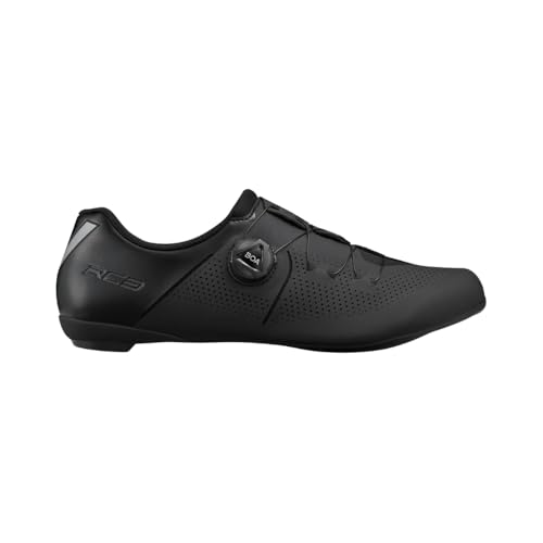 SHIMANO SH-RC302 Bicycle Shoes, Black, 9.5-10 Men