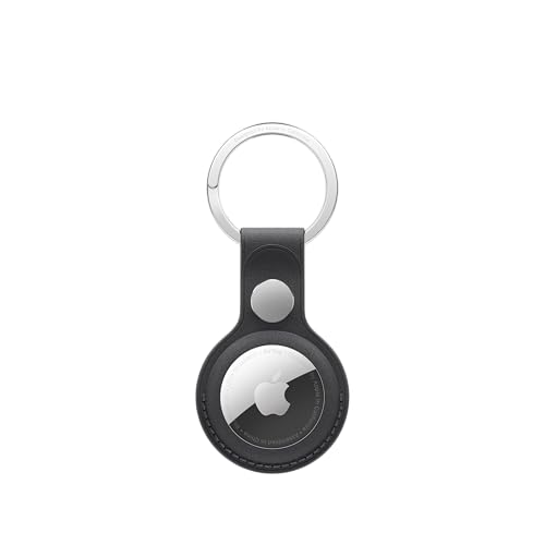 Apple AirTag FineWoven Key Ring - Black ​​​​​​​