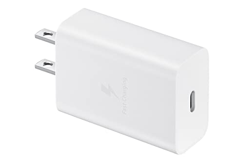 SAMSUNG 15W Wall Charger Type C (USB-C Cable Included), White