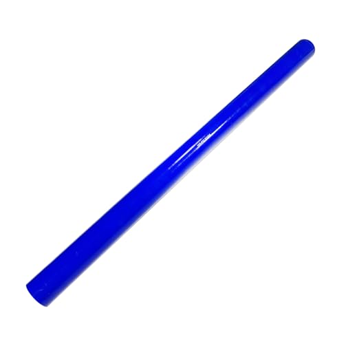 IBESTWOLF 2" ID x 3 Foot Silicone Radiator Coolant Hose, 4-Ply Blue Silicone Coolant Hose with Rubber Lining for Trucks Peterbilt Freightliner Kenworth
