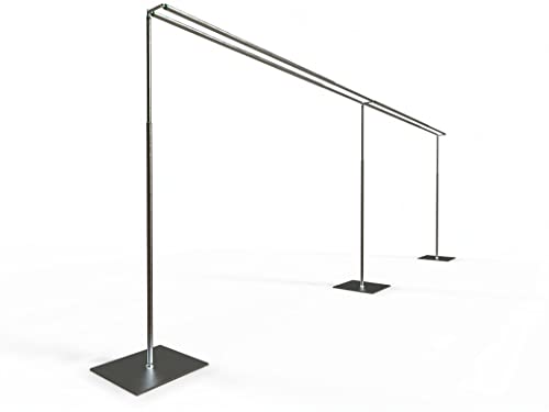 vivStruct Adjustable Heavy Duty Portable Pipe and Drape Backdrop Kit 10FT x 20FT Double Crossbar Quick Set Up Without Tools for Wedding&Party&Event&Photography&Show&Display (No Drape)