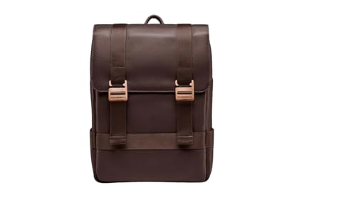 Nordweg Dolomitas Leather Laptop Backpack NW101 (Brown)