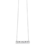 GB eye Carat Shop Women's Friends Pendant Necklace Logo TV Series Central Perk Ross Rachel Monica Joey, Multicolour