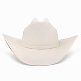 RESISTOL Men's 2X Pageant Wool Felt Cowboy Hat White 6 3/4