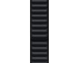 Apple Watch Band - Leather Link - (45mm) - Midnight - Medium/Large