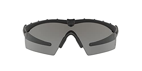 Oakley Men's Oo9213 M Frame 2.0 Industrial Rectangular Sunglasses, SI Matte Black/Grey, 32 mm