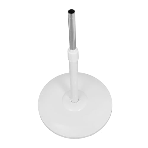 Zerodeko 1Set Adjustable Pedestal Fan Replacement Pole with Base and Chassis Part for Floor Fans Compatible with Various Models Optimized Height for Comfort