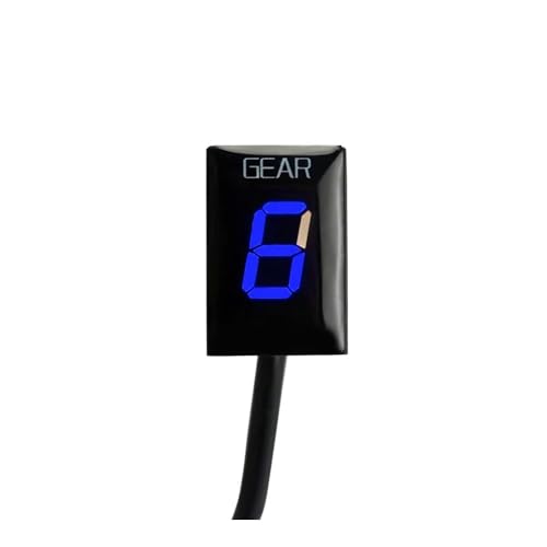 Motorcycle Gear Meter Motorcycle Gear Display Indicator Meter for Yam&aha YZF R1 R6 FZ8 Mt03 MT-01 Fzs600 XJR400 FZ400 FZ6 Xv1900a Ys250 Xv1600A Xj6