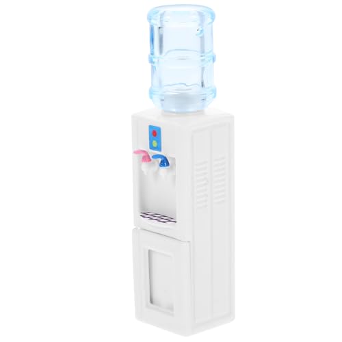 1 Sets Dollhouse Water Dispenser Plastic Miniature Water Dispenser Mini Household Cooler Toy Dollhouse Furniture Accessory Decoration