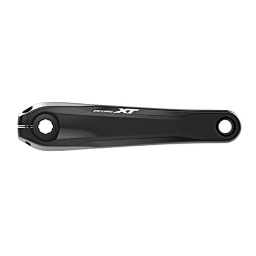 SHIMANO Deore XT Hollowtech E-MTB Crank Arm Set - FC-M8150, 165MM, W/O Chainring, Chain CASE NOT Compatible - IFCM8150AX