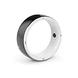 JAKCOM R5 Smart Ring New Intelligent Wearable RFID Device Build-in 13.56mhz 125khz 6 RFID Cards & 128GB Wireless Disk Sharing & 2 Health Stones & Many NFC Functions for iPhone Android (M)