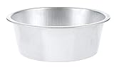 HAROLD IMPORT Round Dish Pan Wash Tub, Aluminum