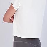 Real Essentials 5 Pack: Womens Crop Top High Waist Quick Dry Fit Active Wear Yoga Workout Athletic Running Gym Exercise Ladies Short Sleeve Crew Neck Moisture Wicking Tees T-Shirt Summer - Set 5, M