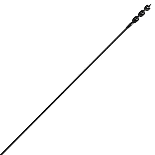 AOKLIT Flexible Drill Bit for Wire Pulling, 3/4 Inch x 54 Inch Extended Installer Drill Bit, Long Drill Bits for Wood, Through Walls Ceilings and Sidewalks