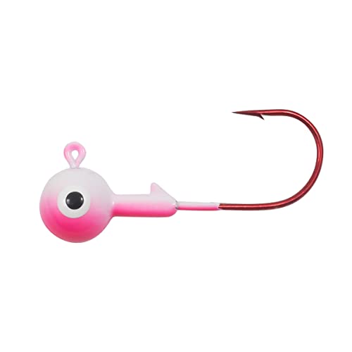 Northland Fishing Tackle Gum-Ball Jig for Panfish, Walleye, Bass, and Trout, Shrimp, 3/8 Oz, 15/Card