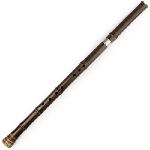 Key G Brown Vertical Bamboo Flute Traditional Chinese Musical Instrument XIAO