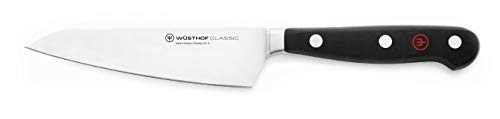 WÜSTHOF Classic 5" Utility Knife, Black, Stainless Steel