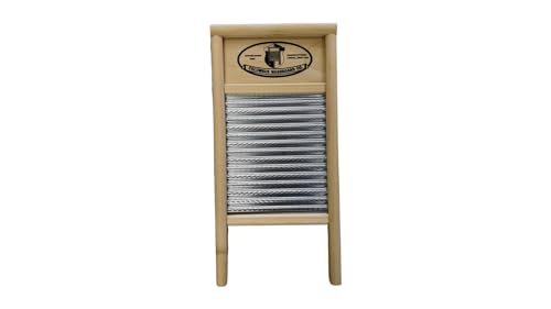 Official Columbus Washboard Co. Stainless Steel Washboard (Pail Size 8½" x 18")