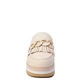 Coconuts by Matisse Womens Maren Platform Mule Loafers Casual - Beige - Size 9 M