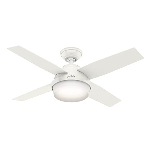 Hunter 59246 Dempsey Ceiling Fan 44 inches Fresh White