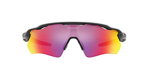 Oakley Men's OO9208 Radar EV Path Rectangular Sunglasses, Scenic Grey/Prizm Road, 38 mm