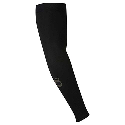 PEARL IZUMI Unisex Cycling Thermal Arm Sleeve, Insulated for Cool Weather & Water Resistant for Cycling, Running & More, Black, Medium