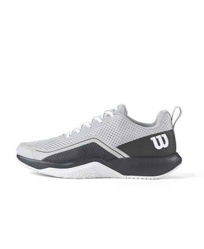 Wilson Rush Pro Lite Men's Tennis Shoe, Pearl Blue/Ebony/White, Size 9