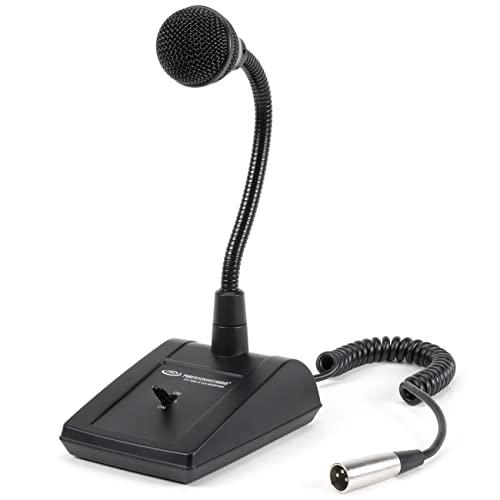 Pure Resonance Audio PTT1 Desktop Push to Talk Microphone